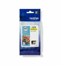 Image of Genuine Brother LC-424 Yellow ink Cartridge For DCP-J1200W J1200WE LC424Y