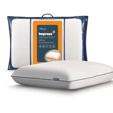 Image of Silentnight Impress Memory Foam Pillow Firm Support Orthopaedic Pressure Relief