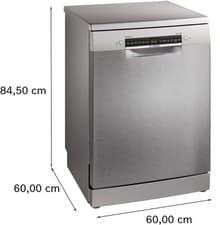 Image of BOSCH Series 4 SMS4EMI06G Full-size WiFi-enabled Dishwasher - Stainless Steel
