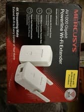 Image of Mercusys AV1000 Gigabit Powerline WiFi Extender New In Box