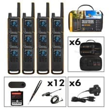 Image of Motorola TALKABOUT T82 Extreme Twelve Pack Two-Way Radios PMR446 IPX4