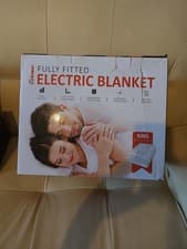 Image of Wärmer King Size Electric Blanket Fully Fitted 203x152cm Dual ControlDamaged Box