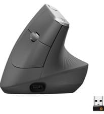 Image of Logitech MX Vertical Ergonomic Mouse, Multi-Device, Bluetooth or 2.4GHz Wireless