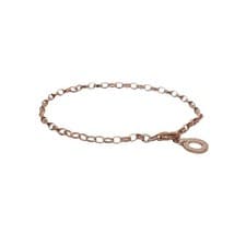 Image of Thomas Sabo Rose Gold Plated 925 Link Bracelet RP£64 x0243-415-40-l15.5 Genuine