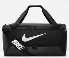 Image of Nike Brasilia 9.5 Large 95L Duffel Bag - Black/White NEW w/ TAGS