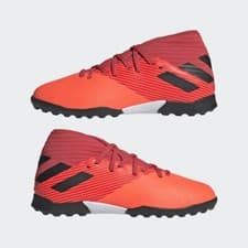 Image of ADIDAS BOYS NEMEZIZ 19.3 ASTRO TURF TRAINERS SHOES SOCCER ASTROS FOOTBALL BOOTS