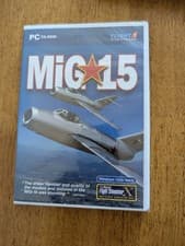 Image of MIG-15 Pc Cd Rom Mig 15 Add-On Microsoft Flight Simulator Sim X & FS2004 FSX