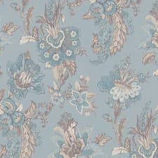Image of Duck Egg Floral Wallpaper Grey Cream Damask Pattern Smooth Finish Feature Lounge
