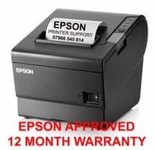 Image of AS-NEW EPSON TM - T88V M244 ETHERNET THERMAL PRINTER + USB + EPSON PSU