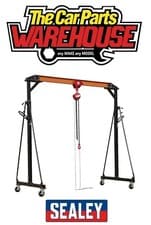 Image of Sealey SG1000KIT Portable Gantry Crane Adjustable 1tonne Combo