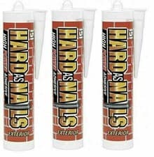 Image of 3 X CARTRIDGES HARD AS NAILS INTERIOR NO MORE NAILS SOLVENT FREE ADHESIVE