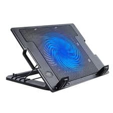 Image of USB Desktop Laptop Cooling Base with 5-Level Height Adjustment and Large Fan