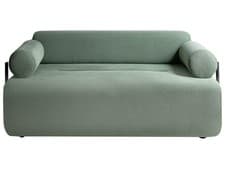 Image of Sofa 2 Seater ELVA Fabric Light Green