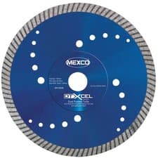 Image of MEXCO DTXCEL18022 XCEL Grade Dual Purpose Turbo Diamond Blade 180 x 22mm