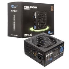 Image of PowerCool 650W ATX PC PSU 80+ Bronze Power Supply APFC 6x SATA 2x PCI-E Black