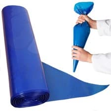 Image of Blue Disposable Piping Bags Savoy Heavy Duty Large 21 Inch for Icing Mash Pastry