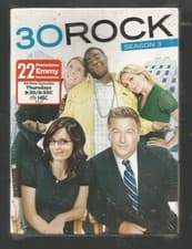 Image of 30 ROCK - SEASON 3 - sealed/new - USA REGION 1 DVD SET ** NOT FOR UK PLAYERS **