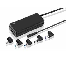 Image of Logik power supply adapter cable for HP laptop 3m 90W black UK 19V LNPHP24