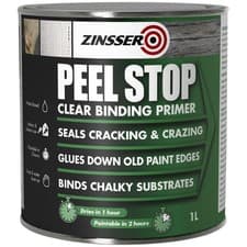Image of Peel Stop Clear Binding Primer 1 Litre ZINPSP1L