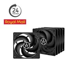Image of Arctic P12 PWM 120mm 5 Fan Pack, 56.3 CMF, 4-Pin PWM, PC Case Fans, Best Price!