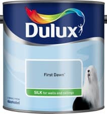 Image of Dulux Silk Interior Walls & Ceilings Emulsion Paint 2.5L - First Dawn