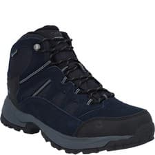 Image of Hi-Tec Bandera Lite Mens WATERPROOF Outdoor Walking Trail Boots Navy DOE