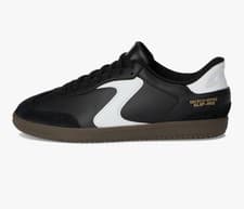 Image of Skechers Size 8 uk black white Brand New With box eu 42 trainer hotshot Rrp £90