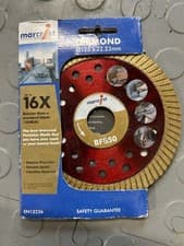 Image of Marcrist BF850 125mm Diamond Blade Ultimate Turbo Silent Max Precision Cuts