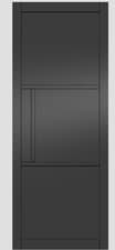 Image of Climadoor Heritage Black 3 Panel Internal Door 838 x 1981 x 35mm