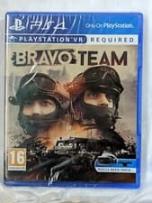 Image of BRAVO TEAM PSVR PS4 New Sealed UK PAL Rare VR Shooter PS Sony PlayStation 4