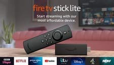 Image of Amazon Fire Stick Lite TV Media Player with Alexa Voice Remote Lite HD TV Dongle
