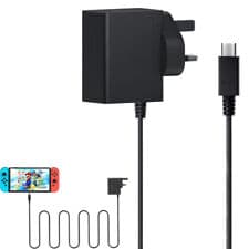 Image of For Nintendo Switch Charger Power Supply Adapter AC Type C cable Fast Charging