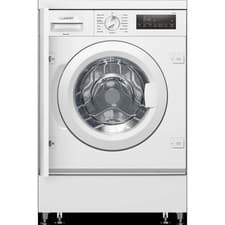 Image of Siemens iQ700 8kg 1400rpm Integrated Washing Machine - White WI14W502GB