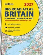 Image of 2027 Collins Big Road Atlas Britain and Northern Ireland (A3 Spiral): Easy to Re