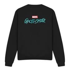 Image of Spiderman Ghost Spider Classic Logo Sweatshirt S-2XL, Black