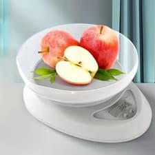 Image of LCD DIGITAL KITCHEN SCALES ELECTRONIC COOKING FOOD WEIGH MEASURING SCALE 1G-5kg