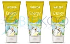 Image of Weleda Energy Shower Gel Ginger - 200ml (Pack of 3)