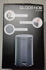 Image of Daewoo Glace Noir Pedal Bins 20L Kitchen Soft Touch Lid Hygienic New Boxed