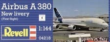 Image of Revell 4218 Airbus A380 New Livery 'First Flight' 1:144 Model Kit