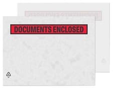 Image of DOCUMENT ENCLOSED ENVELOPES WALLETS SELF ADHESIVE A5/C5 PRINTED