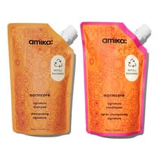 Image of Amika Normcare Signature Shampoo & Conditioner 500ml Pouch each - Autumn Sale !