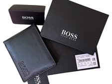 Image of Hugo Boss Original Men's Leather Wallet for Credit Card, Notes & Coins