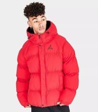 Image of Nike Jordan Essential Puffer Jacket Men's Red | DQ7348 612