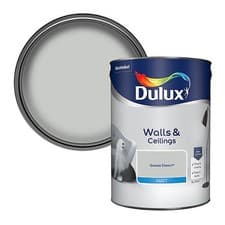 Image of Dulux Matt Emulsion Paint 5L Goose Down Walls Ceilings Interior Coverage Tin New