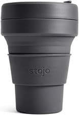Image of STOJO On-The-Go Collapsible Coffee Cup - 12oz / 355ml - Reusable & Foldable Sil