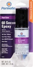 Image of ✅Fits PERMATEX 60-023 EPOXY ADHESIVE TRANSPARENT QUICK-DRYING 25ML / ⭐UK Seller⭐