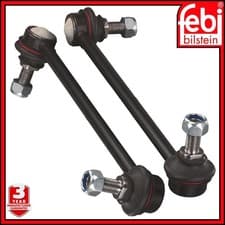 Image of Front Stabiliser Link Sway Bars x2 L/R Febi 24575 24577 For Mercedes Viano Vito