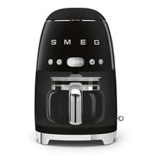 Image of Smeg Retro Drip Filter Coffee Machine DCF02BLUK – Black DCF02BLUK