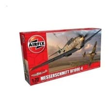 Image of AIRFIX MESSERSCHMITT Bf109E-4 MODEL KIT 1:72 NEW