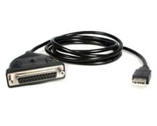 Image of ICUSB1284D25 Startech USB to DB25 Parallel Printer Adaptor Cable - M/F 1.85m